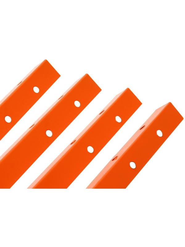 Набор ножек для грядки, 4 шт., оранжевые, Greengo