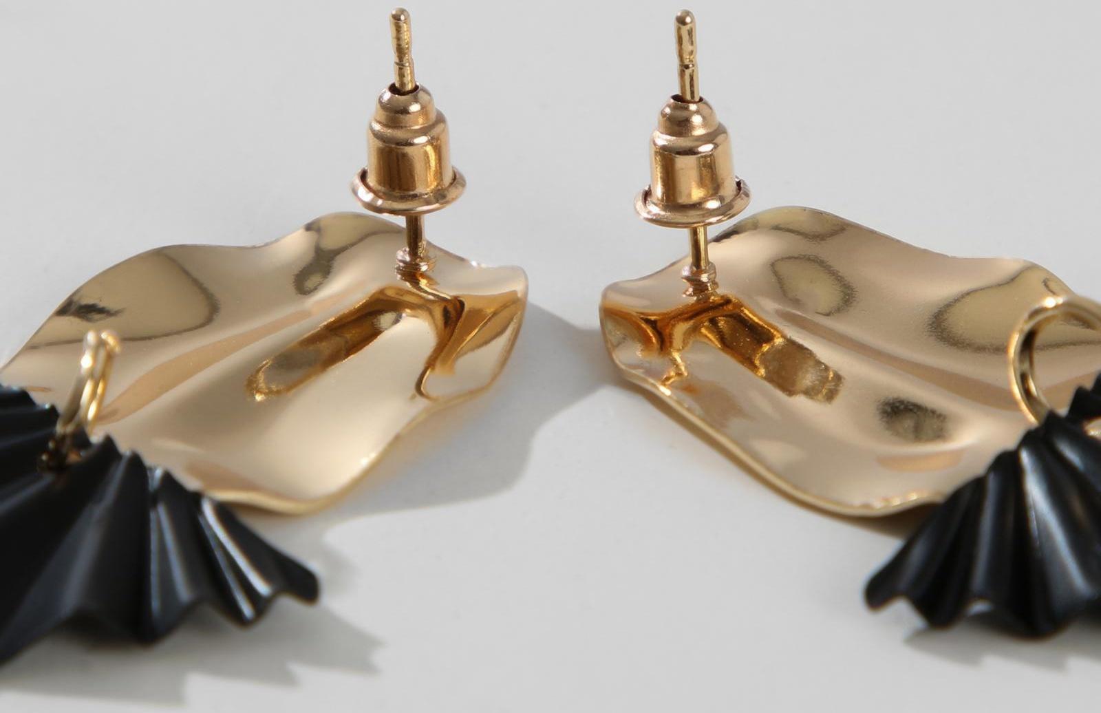 Серьги металл 