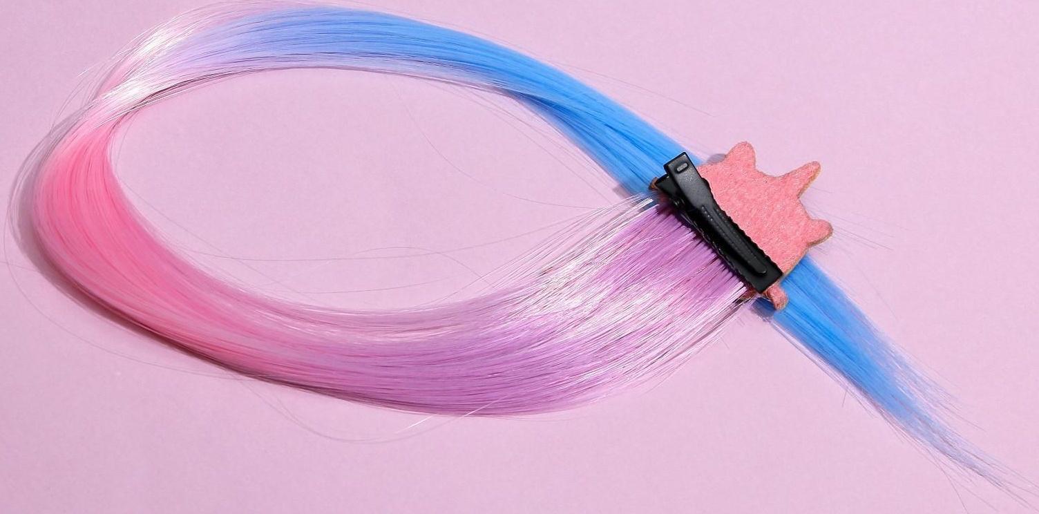 Цветная прядь для волос «Ты уникальная»