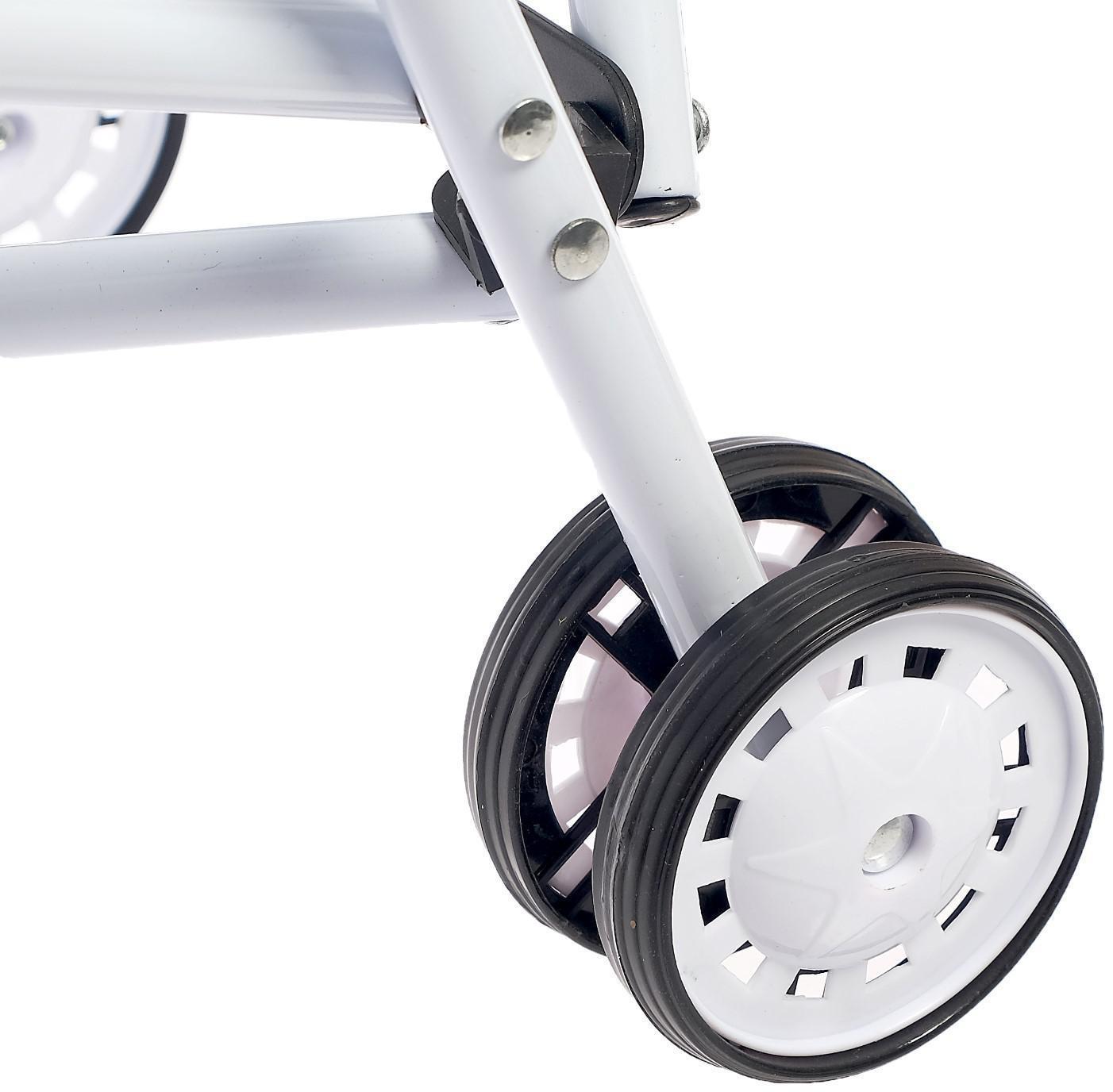 Коляска-трость для куклы, металлический каркас