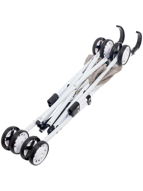 Коляска-трость для куклы, металлический каркас