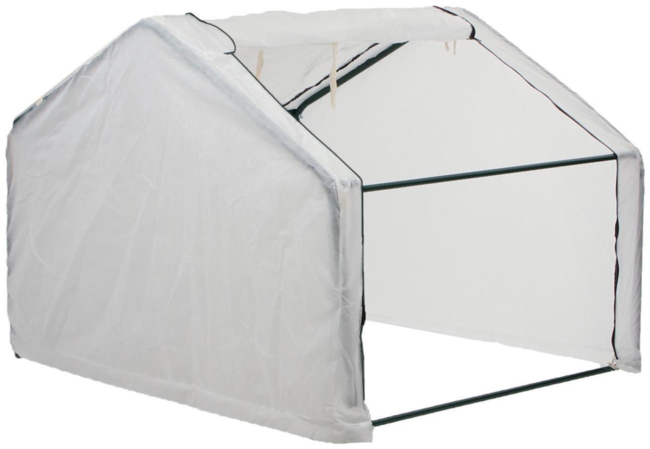 Мини-теплица, 1,25 × 1,4 × 1,15 м, стальной каркас d = 16 мм, спанбонд 60 г/м²
