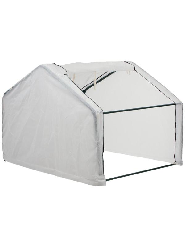 Мини-теплица, 1,25 × 1,4 × 1,15 м, стальной каркас d = 16 мм, спанбонд 60 г/м²