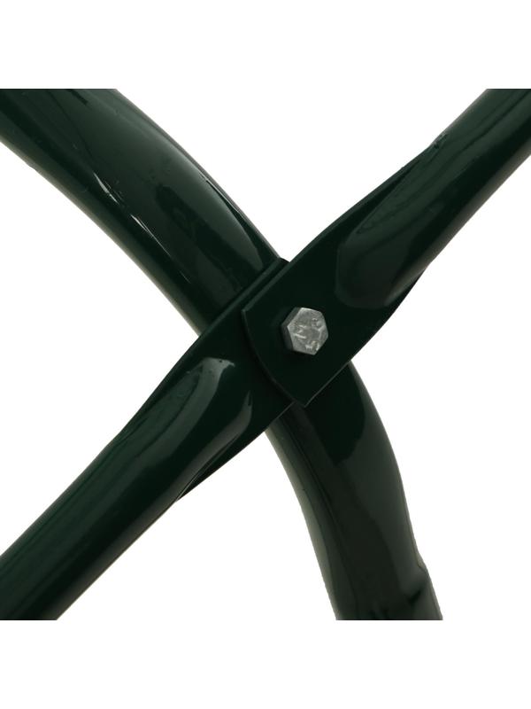 Мини-теплица, 1,25 × 1,4 × 1,15 м, стальной каркас d = 16 мм, спанбонд 60 г/м²