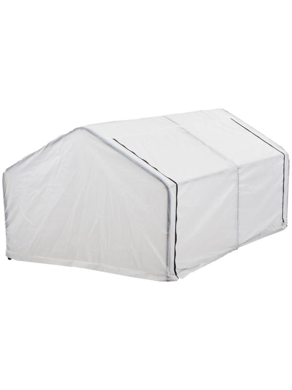 Мини-теплица, 2,5 × 1,4 × 1,15 м, стальной каркас d = 16 мм, спанбонд 60 г/м²