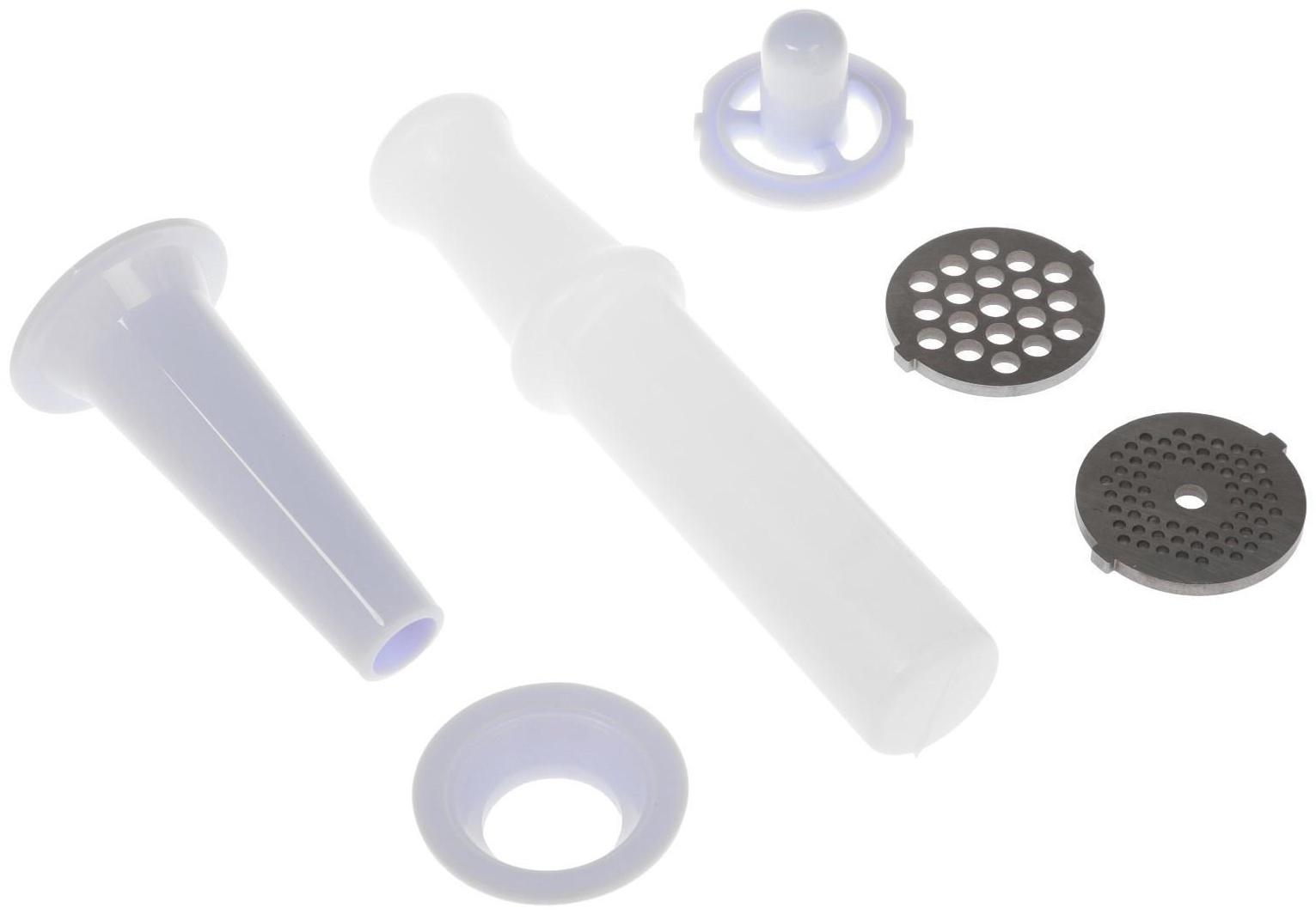 Мясорубка электрическая KELLI KL-5003, 2400 Вт, 2 скорости, 5 насадок, белая