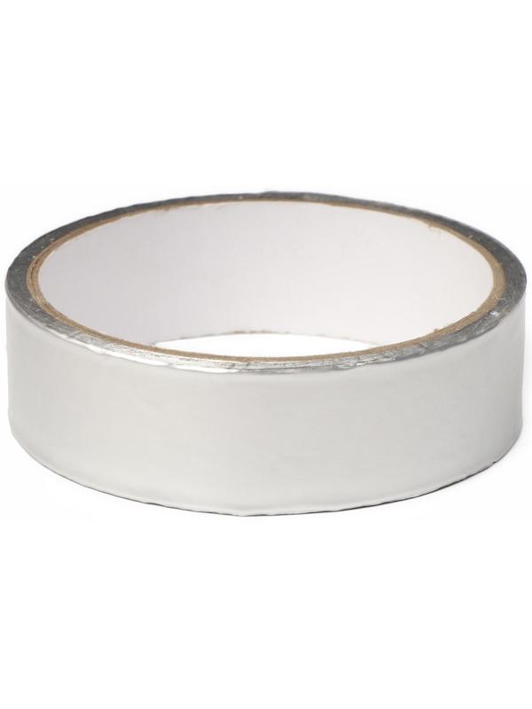 Лента герметизирующая, клейкая, 5 м × 25 мм, алюминиевая, для поликарбоната от 4 до 8 мм