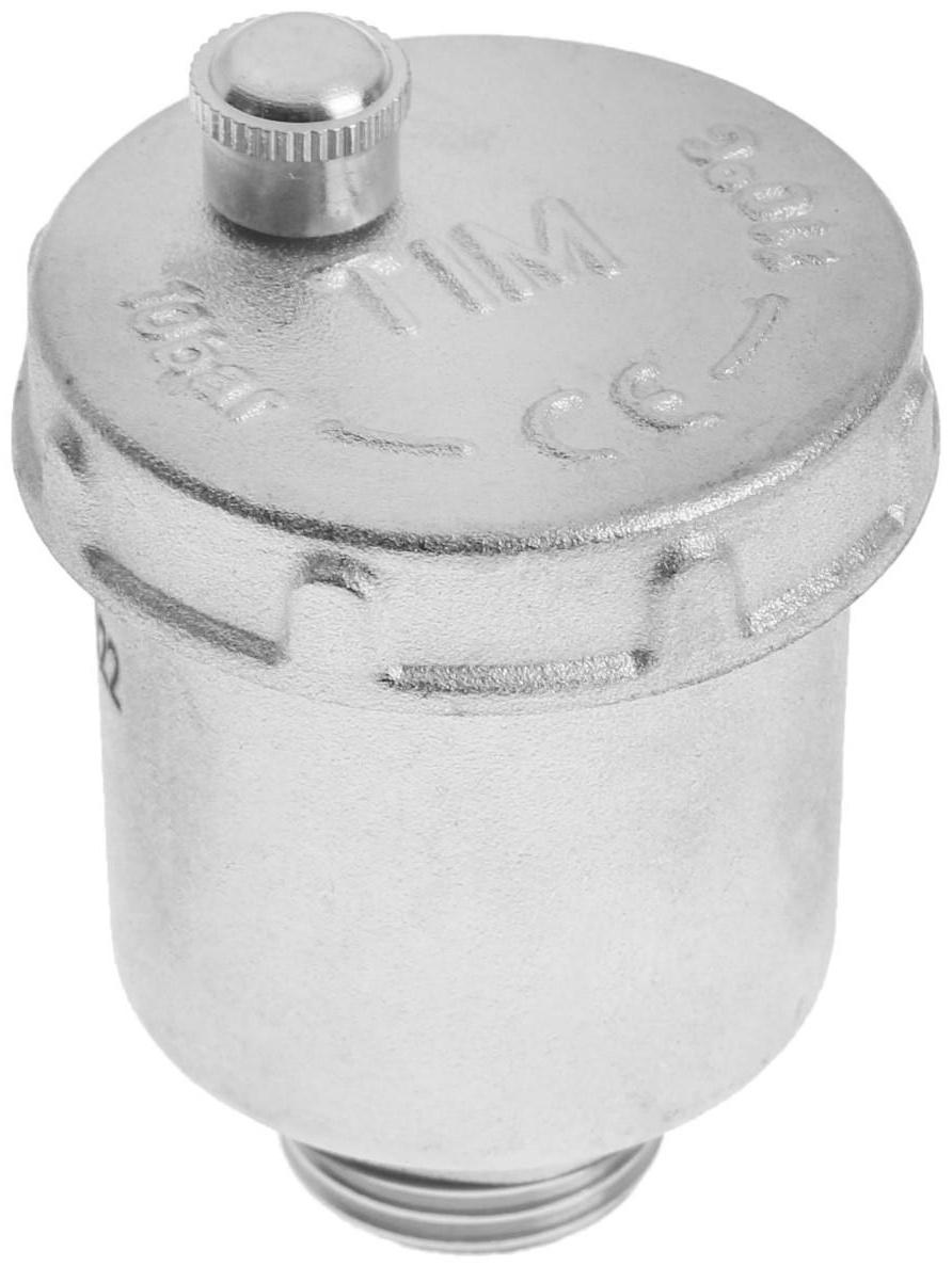 Воздухоотводчик автоматический TIM BL5817, прямой, 1/2