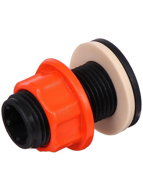 Штуцер для бочки, пластик, «Жук»