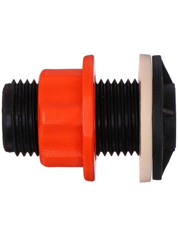 Штуцер для бочки, пластик, «Жук»