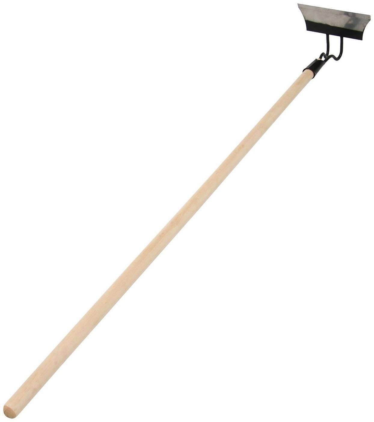 Мотыга, лезвие 20 см, деревянный черенок 139 см