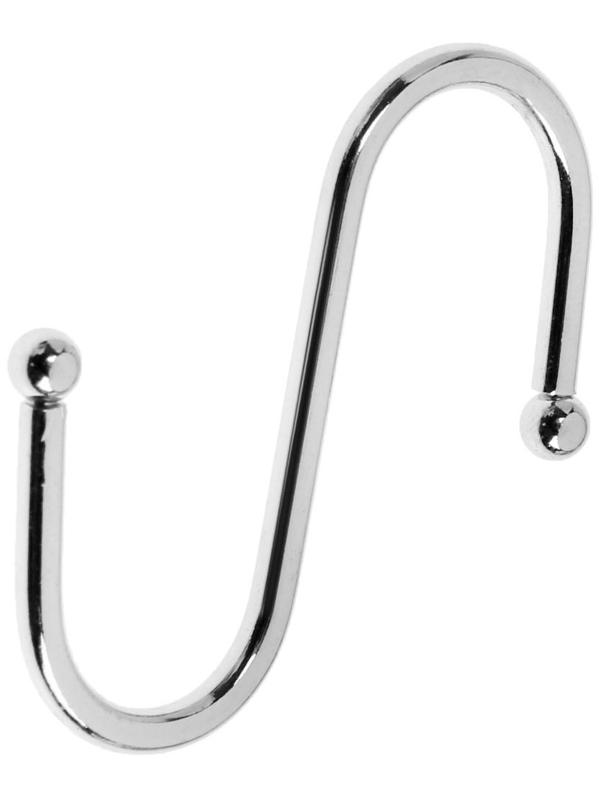 Крючок на рейлинг большой, хром . R-KR-B
