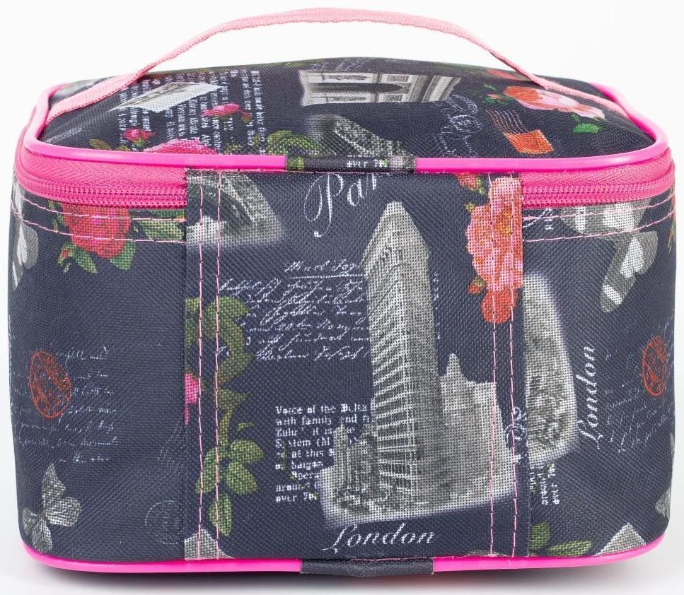 Косметичка на молнии, цвет чёрный