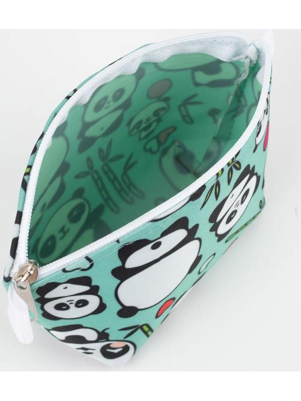 Косметичка на молнии, цвет бирюзовый