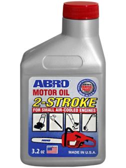 Масло моторное для двухтактных двигателей Премиум ABRO, 95 мл/100 г
