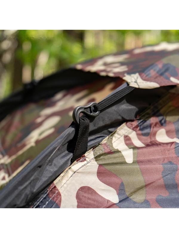 Палатка туристическая MILITARY 2, р. 205 х 150 х 105 см, 2-местная, однослойная