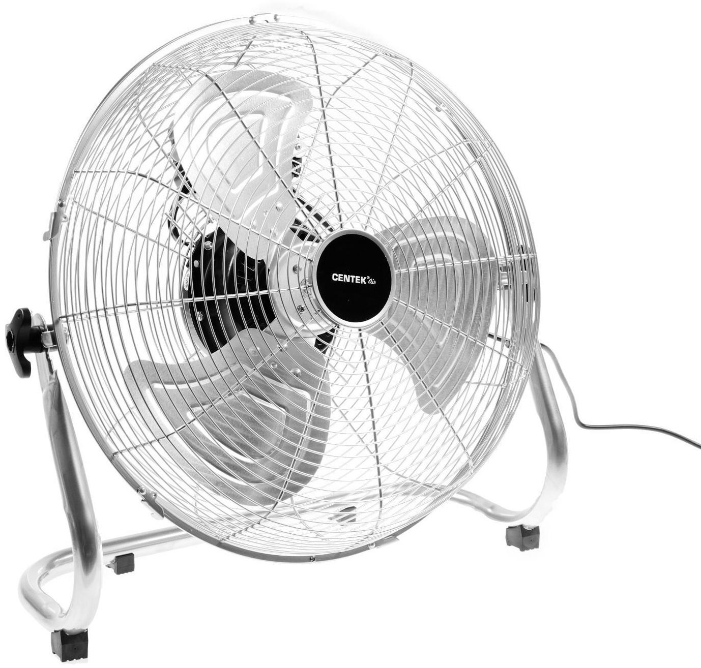 Вентилятор Centek CT-5030, напольный, 100 Вт, 47 см, 3 скорости, наклон по вертикали