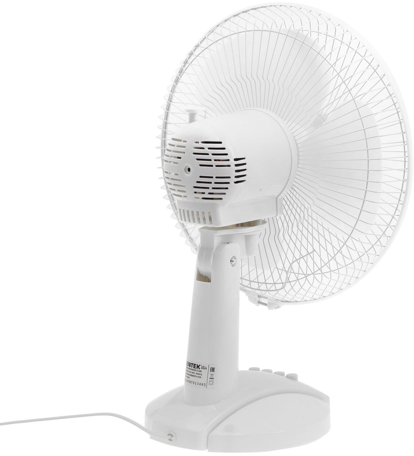 Вентилятор Centek CT-5007, настольный, 30 Вт, 34 см, 3 скорости