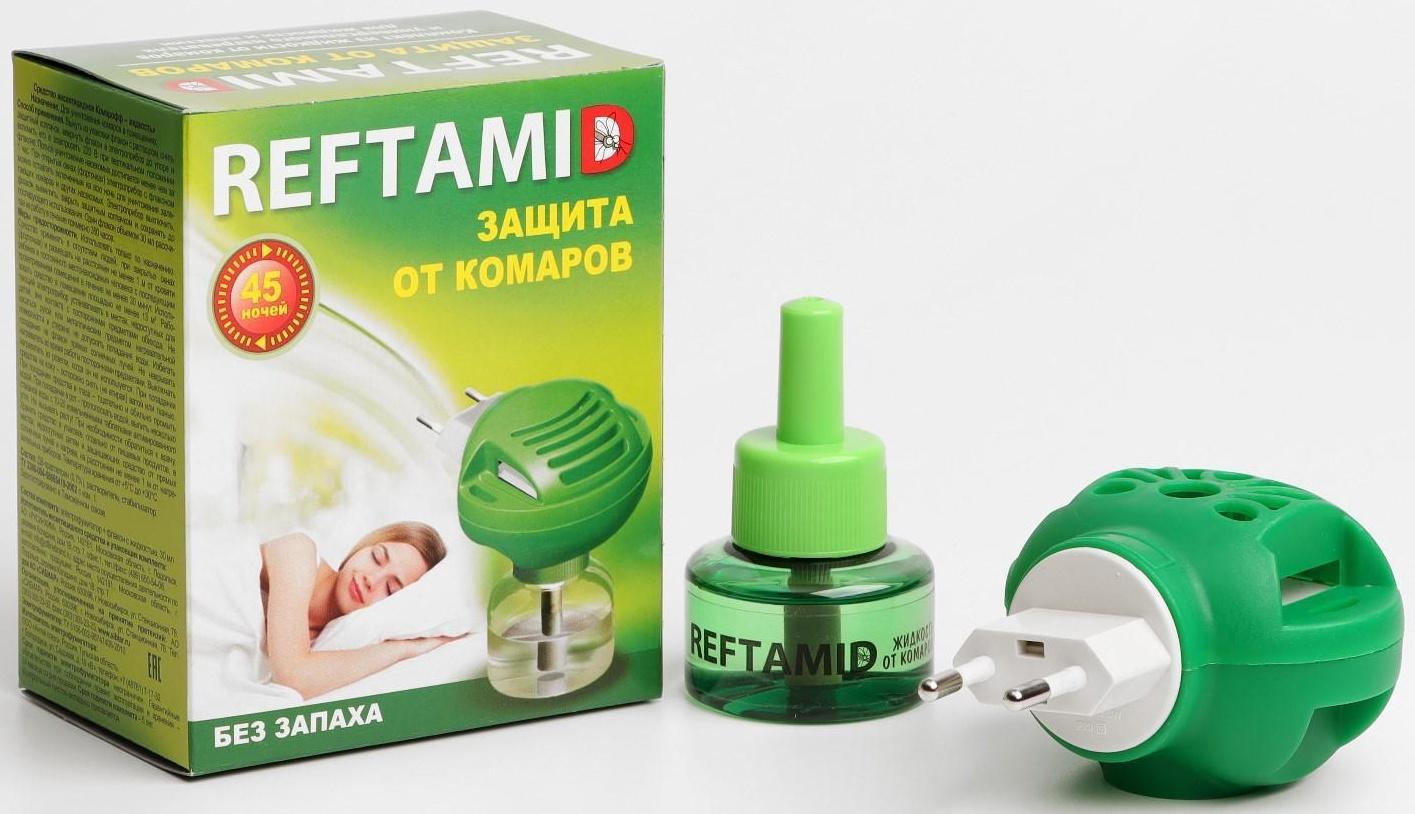 Комплект фумигатор+жидкость «Рефтамид» 45 ночей, без запаха