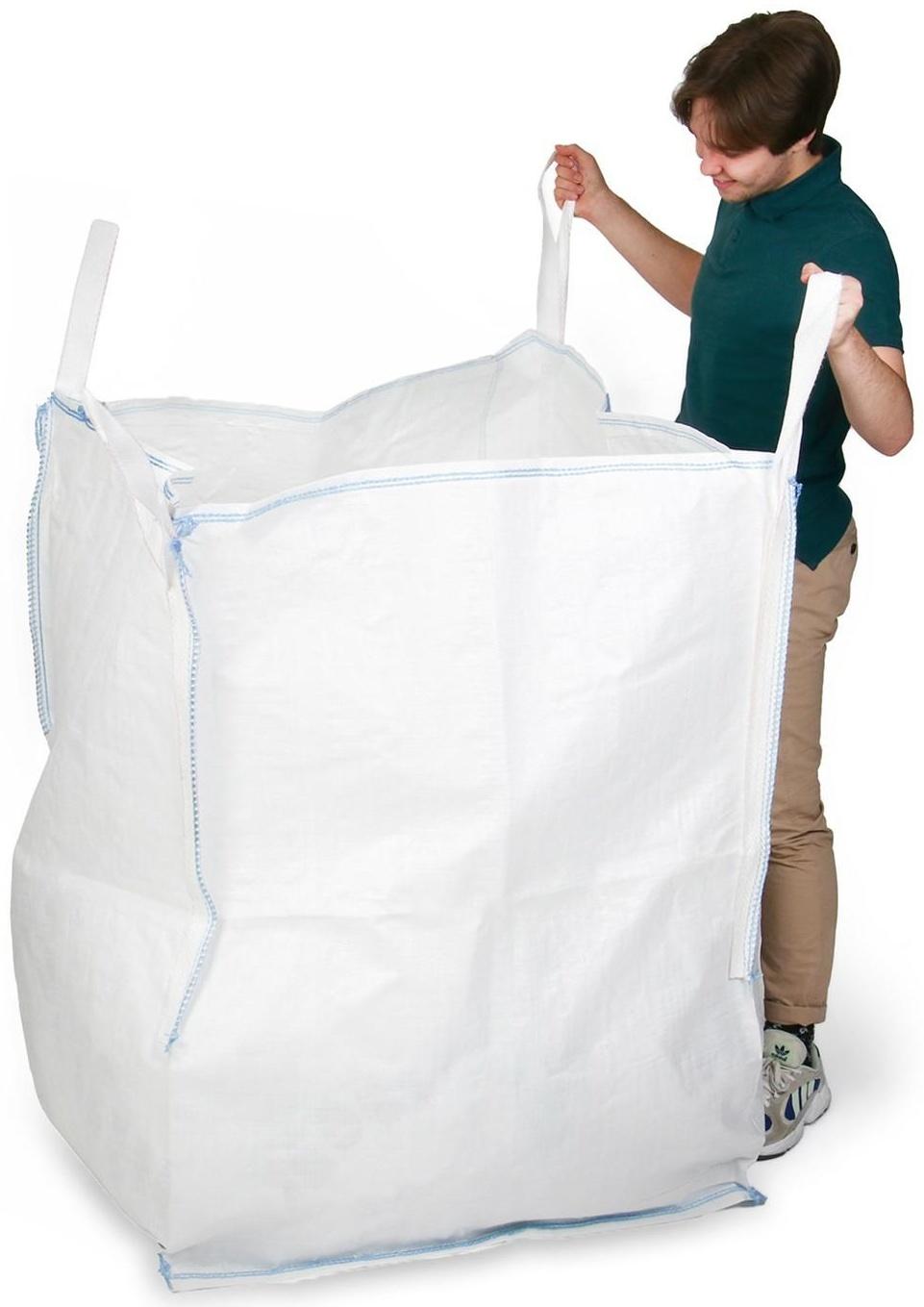 Контейнер МКР, 1500 кг, 95 × 95 × 120 см, сплошное дно, 4 стропы