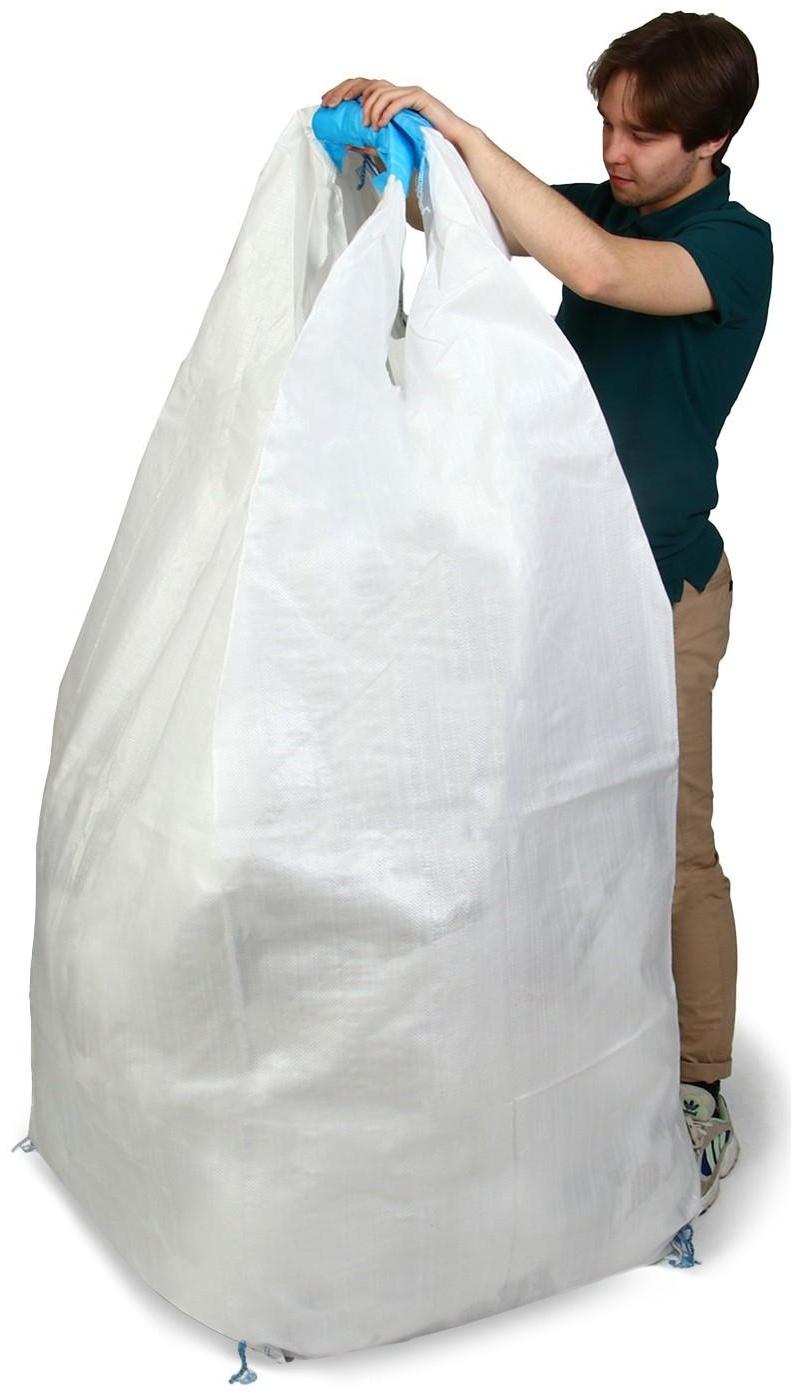 Контейнер МКР, 1000 кг, 75 × 75 × 140 см, сплошное дно, 2 стропы, «Майка»