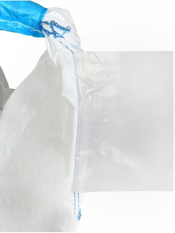 Контейнер МКР, 1000 кг, 75 × 75 × 140 см, сплошное дно, 2 стропы, «Майка»