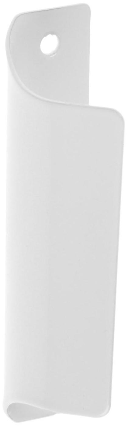 Ручка-ракушка ТУНДРА, белая