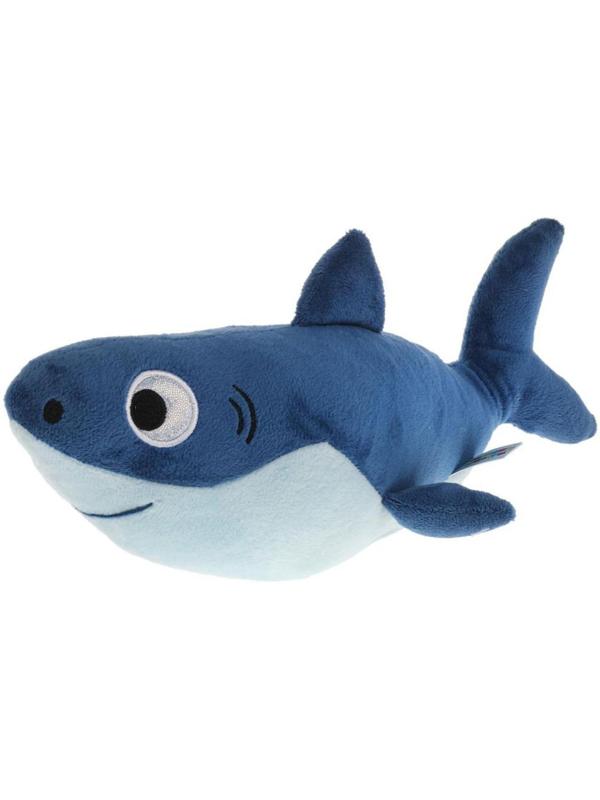 Мягкая игрушка «Акуленок» 30 см, музыкальная