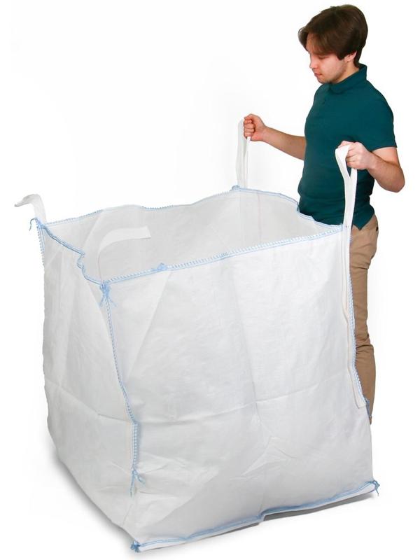 Контейнер МКР, 1500 кг, 95 × 95 × 100 см, сплошное дно, 4 стропы