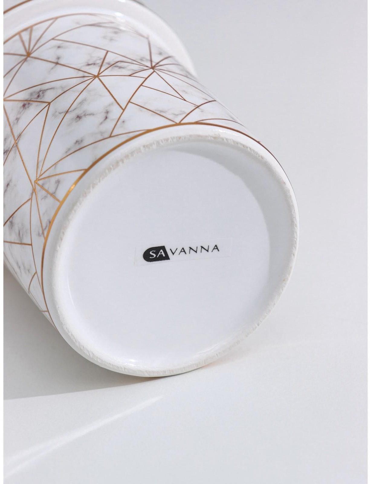 Набор для ванной комнаты Доляна «Геометрика», 3 предмета (мыльница, дозатор для мыла 290 мл, стакан), цвет белый