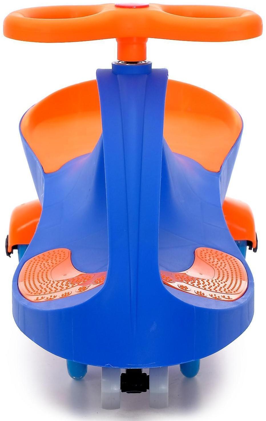 Бибикар-толокар «Плазмакар», с полиуретановыми колёсами, цвет синий