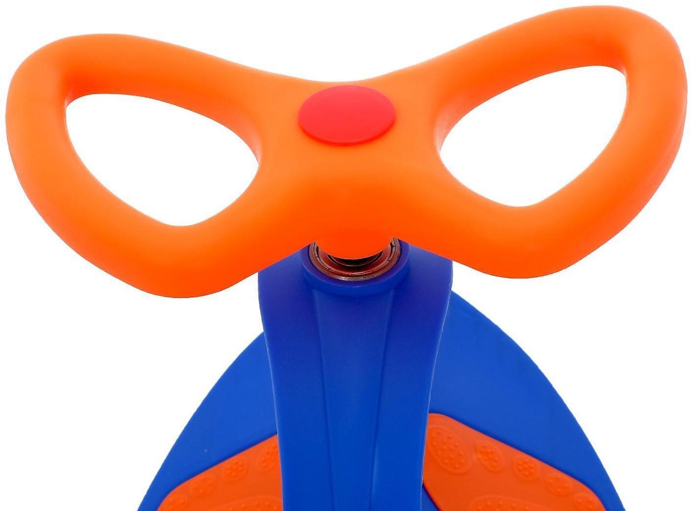 Бибикар-толокар «Плазмакар», с полиуретановыми колёсами, цвет синий