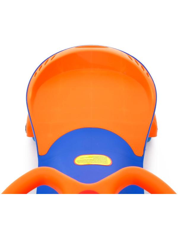 Бибикар-толокар «Плазмакар», с полиуретановыми колёсами, цвет синий