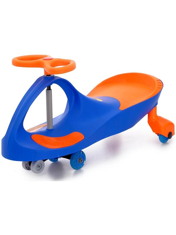 Бибикар-толокар «Плазмакар», с полиуретановыми колёсами, цвет синий