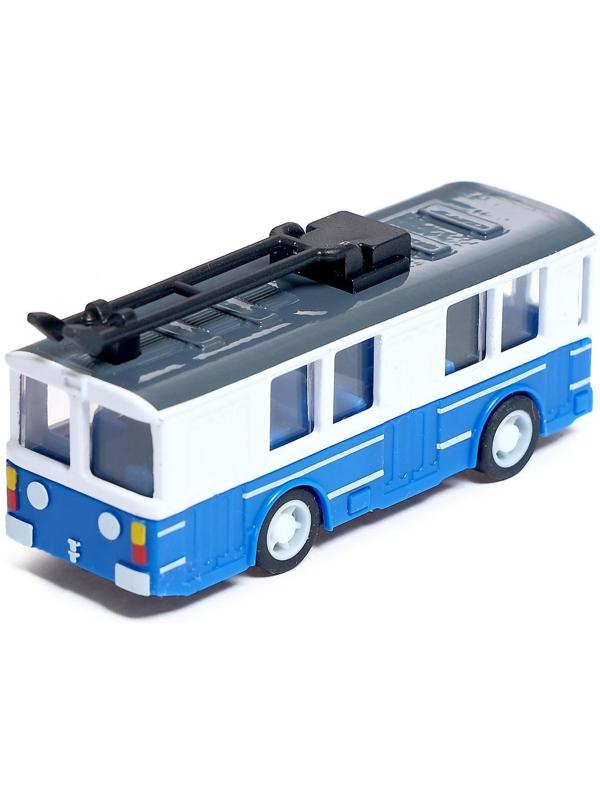 Троллейбус металлический «Город», инерционный