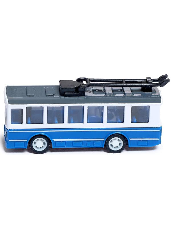 Троллейбус металлический «Город», инерционный