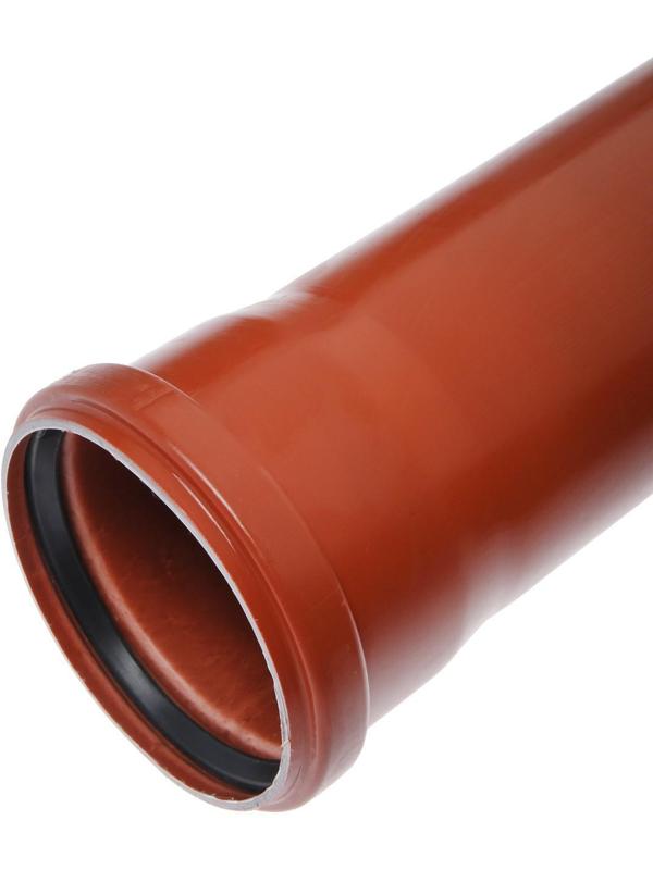 Труба канализационная FLEXTRON, наружная, d=110 мм, толщина 3.2 мм, 3000 мм