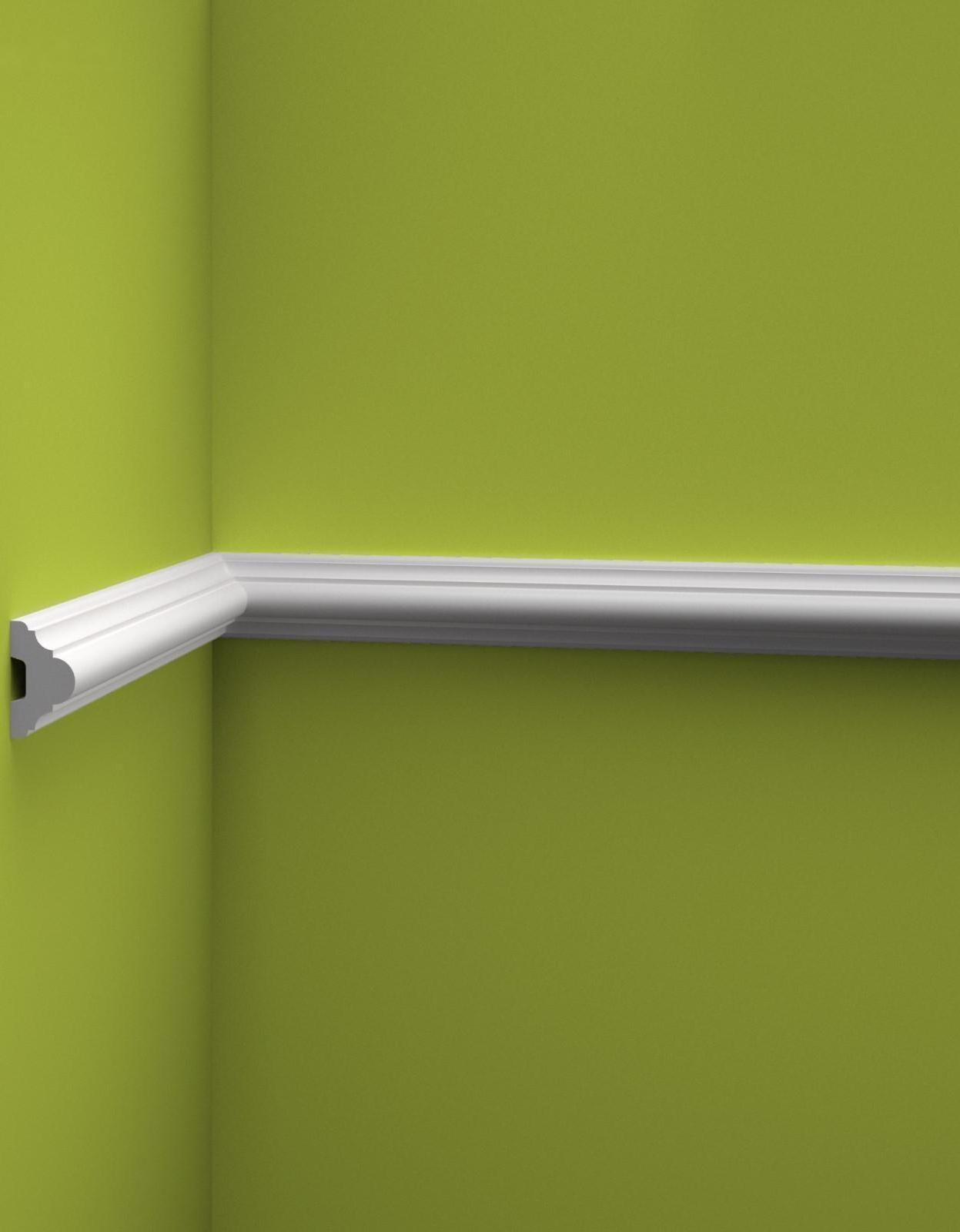 Молдинг белый 40х23х2000мм