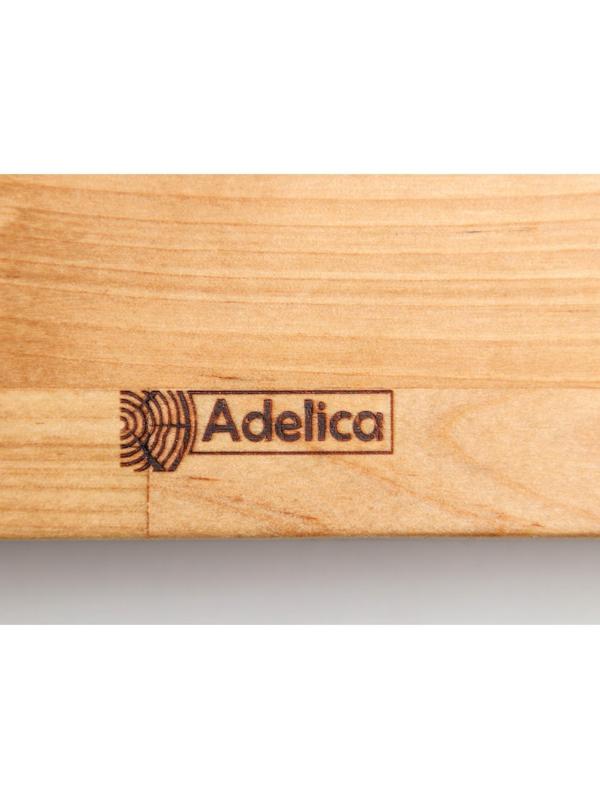 Подставка для сковороды Adelica, 30×24×1,8 см, внутренний диаметр 22 см, берёза