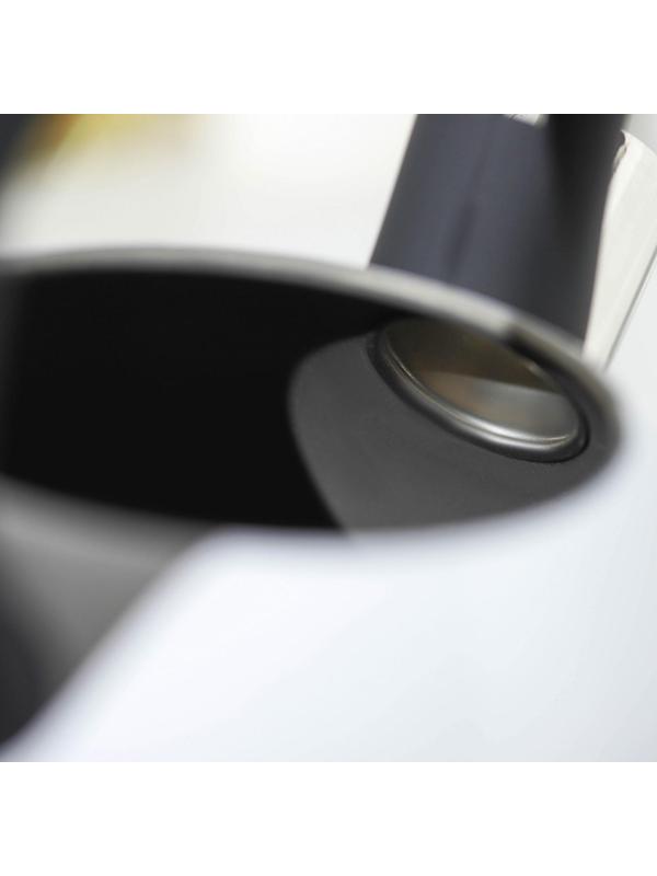 Чайник со свистком из нержавеющей стали Доляна «Сердце», 3 л, с индикатором нагрева