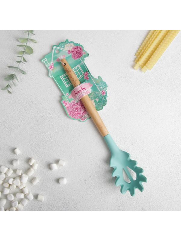 Ложка для спагетти «Счастье», 11,2 × 30 см