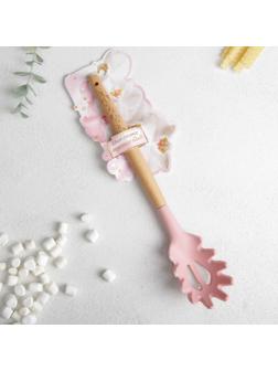 Ложка для спагетти «Розовая вата», 10,9 × 30 см