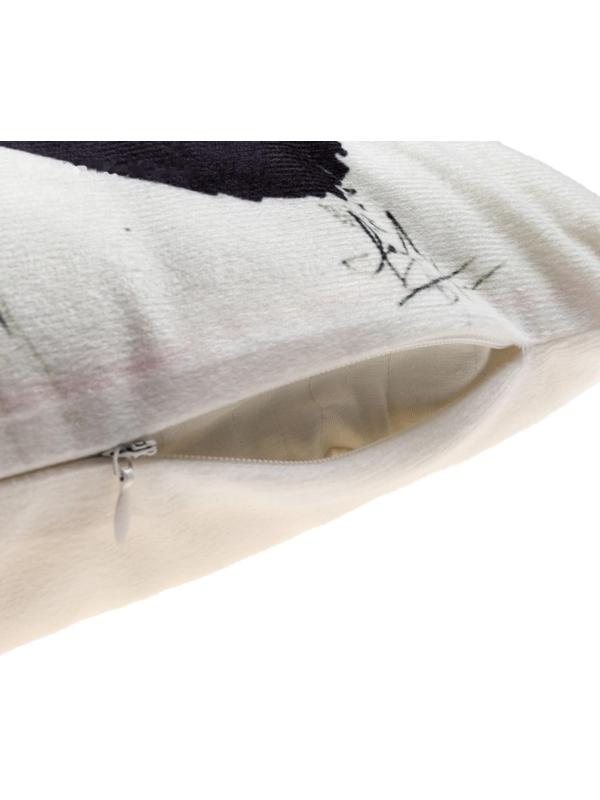 Чехол на подушку Этель «Пандочки» 40 х 40 см, велюр