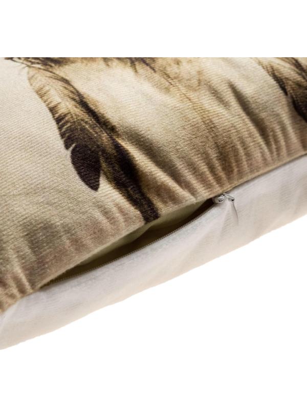 Наволочка декоративная Этель «Сова» 40х40 см, велюр