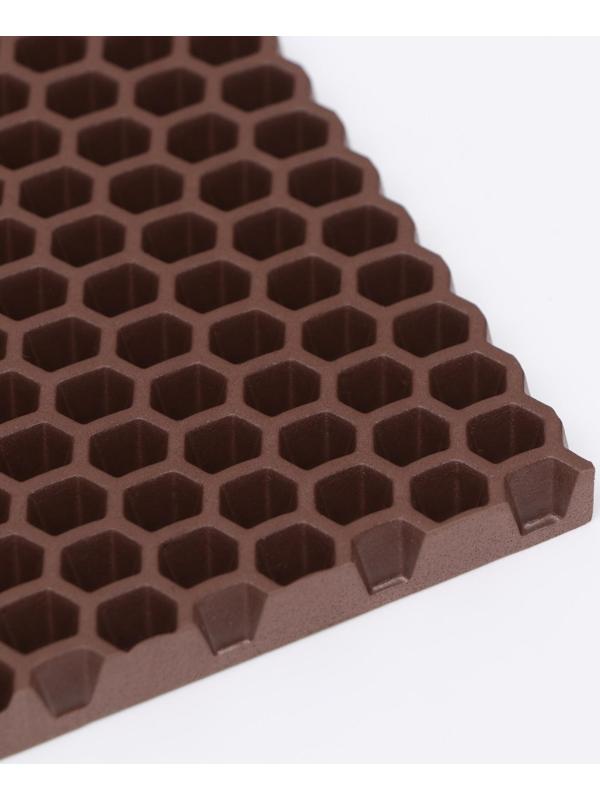 Коврик для животных EVA, ячеиистый, 40 х 60 см, коричневый