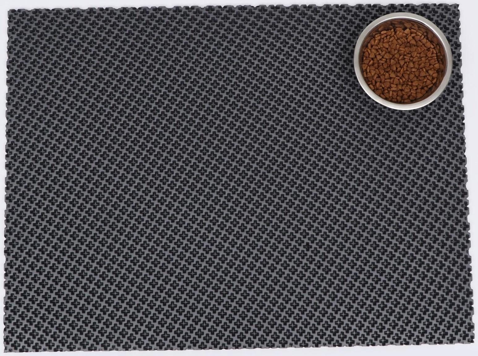 Коврик для животных EVA, ячеиистый, 60 х 80 см, серый