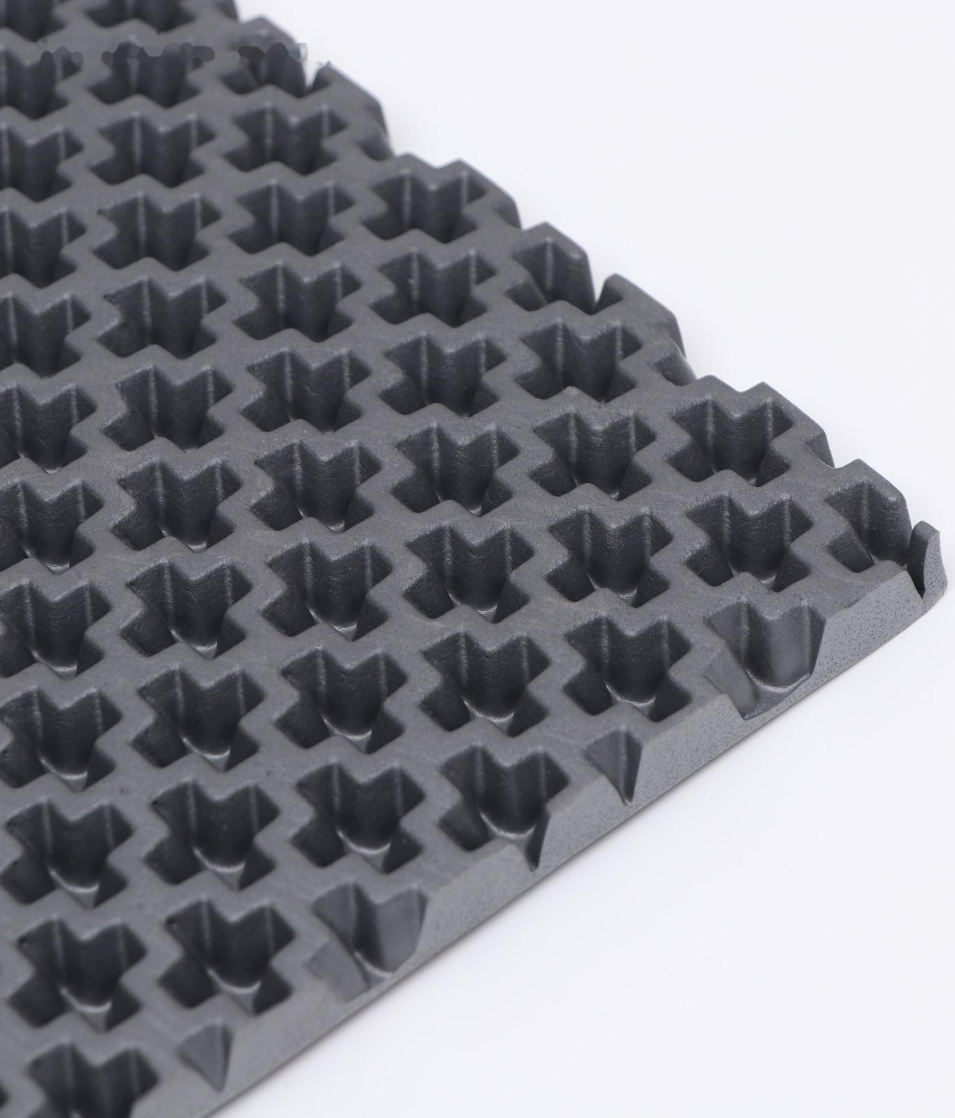 Коврик для животных EVA, ячеиистый, 60 х 80 см, серый