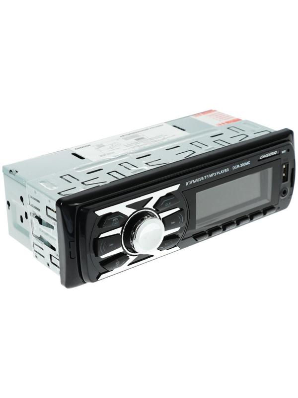 Автомагнитола Digma DCR-300MC 1DIN, 4 x 45 Вт, Bluetooth, USB, SD, AUX