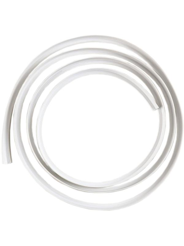 Гибкий порог SmartProfile BR 613 ясень анкор белый 3 м