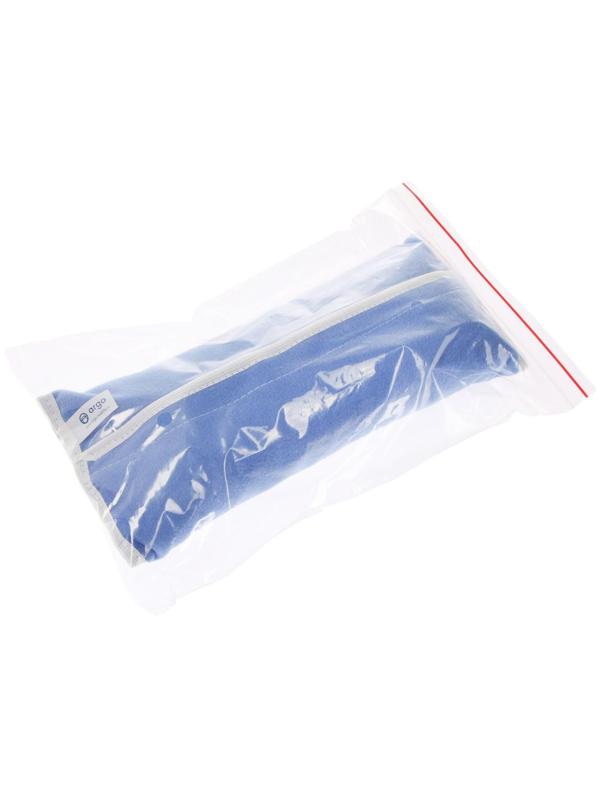 Подушка - накладка ARGO, детская, на ремень безопасности, голубой 29х11х9 см